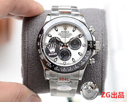 DAYTONA 40MM BLACK CERAMIC PANDA DIAL