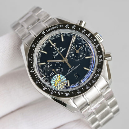 SPEEDMASTER RACING MASTER CHRONOMETER 44MM CERAMIC BLACK DIAL