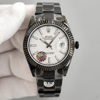 DATEJUST 41MM CUSTOM BLACK PVD WHITE DIAL