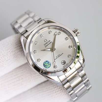 AQUA TERRA 150M CO-AXIAL 34MM STAINLESS STEEL